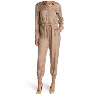 Cinq a Sept Joyce Jumpsuit Pewter Beige , medium